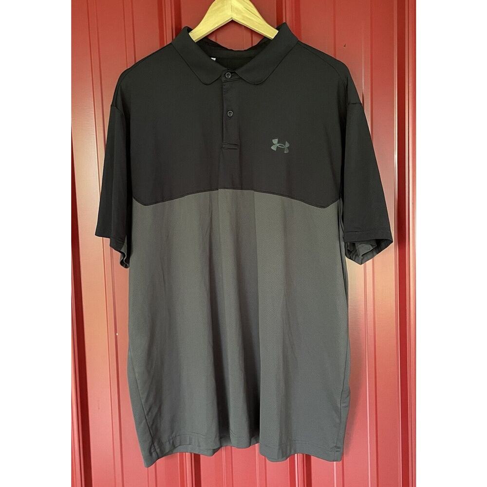 Under Armour The Performance Polo Shirt Golf Athletic Athleasure Colorblock XXL